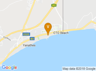 map of Golden Bay Beach Hotel