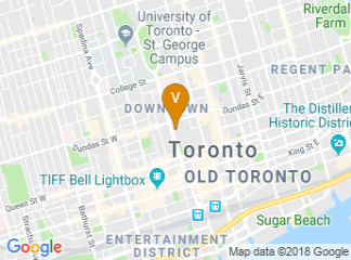 map of University of Toronto