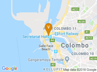 map of Hilton Colombo