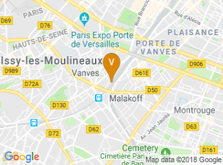 map of Porte de Versailles