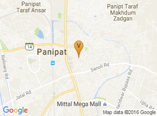 map of Huda Ground Panipat