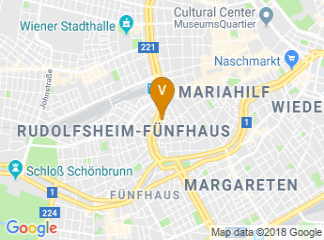 map of Hotel ibis Wien Mariahilf
