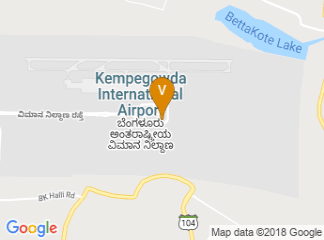 map of Taj Bangalore