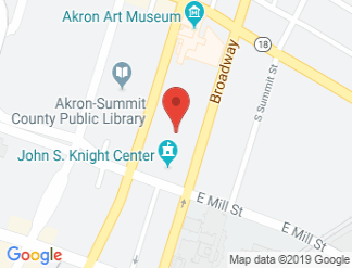 map of John S. Knight Center