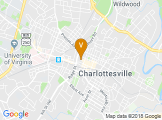 map of Omni Charlottesville Hotel