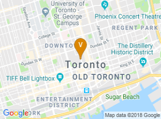 map of The International Centre