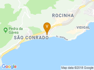 map of Royal Tulip Rio Sao Conrado