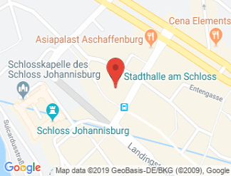 map of Stadthalle am Schloss