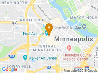 map of Graves 601 Hotel Wyndham Grand