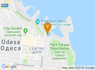 map of Odessa Commercial Sea Port