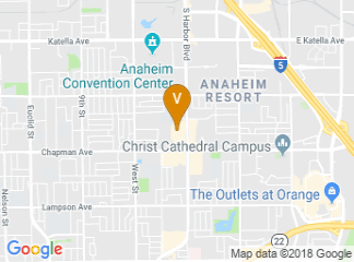 map of Embassy Suites by Hilton Anaheim South