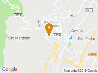 map of Universidade Beira Interior