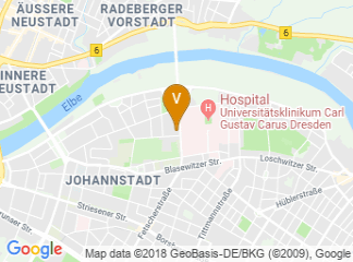 map of CRTD / DFG-Forschungszentrum für Regenerative Therapien Dresden