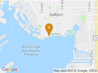 map of City of Gulfport: Gulfport Casino Ballroom