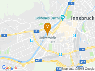 map of University of Innsbruck