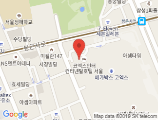map of InterContinental Seoul Coex