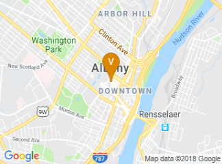 map of Albany Capital Center