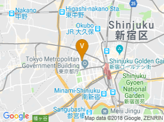 map of Hilton Tokyo