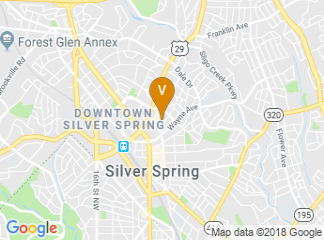 map of Silver Spring Civic Center