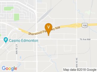 map of Radisson Hotel & Convention Centre Edmonton