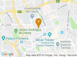 map of iSCTE - Lisbon University institute