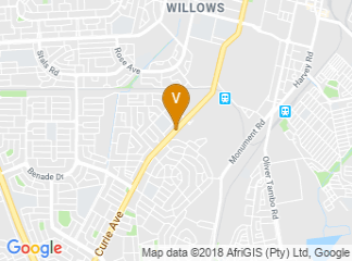 map of Bloemfontein Showgrounds