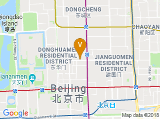 map of Novotel Beijing Peace