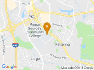 map of Prince George's Community College