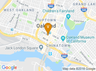 map of Oakland Marriott City Center