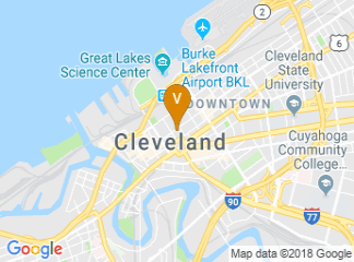 map of Cleveland Marriott Downtown at Key Center