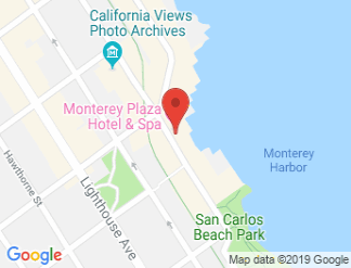 map of Monterey Plaza Hotel & Spa
