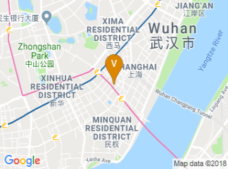map of Dorsett Wuhan