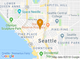 map of Hyatt at Olive 8