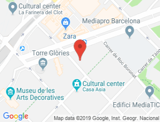 map of Hotel Novotel Barcelona City