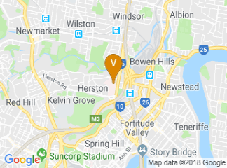 map of Royal Brisbane and Womens Hospital