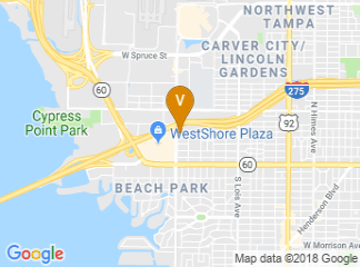 map of Embassy Suites by Hilton Tampa Airport Westshore