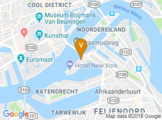 map of Hotel nhow Rotterdam