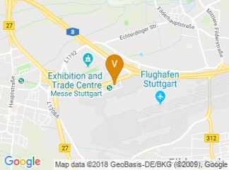 map of Movenpick Hotel Stuttgart Airport & Messe