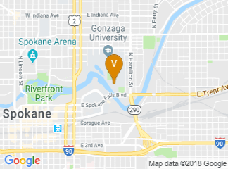 map of Gonzaga University School of Law