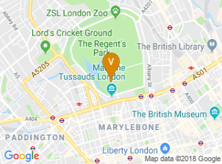 map of Regent's Conferences & Events