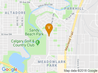 map of The Bridal Boutique Calgary