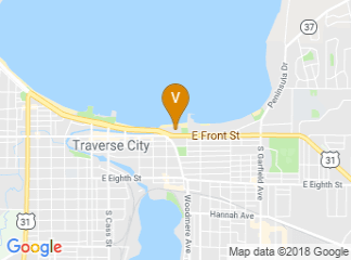 map of West Bay Beach