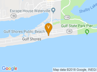 map of Gulf Shores Public Beach