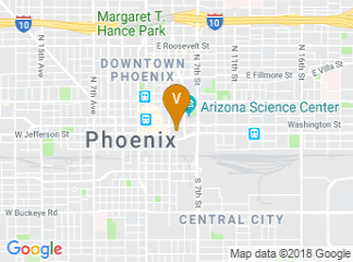 map of Phoenix Convention Center (South Building)
