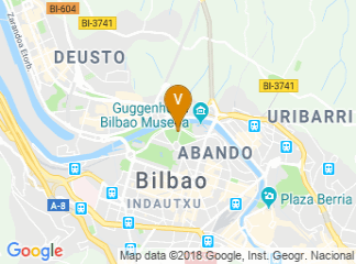 map of Bizkaia Aretoa UPV/EHU