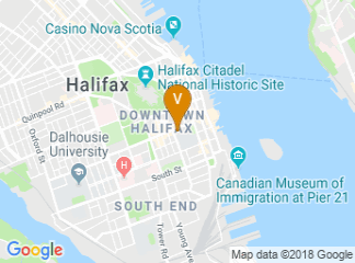 map of Halifax Central Library