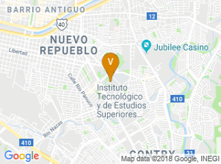 map of iTESM