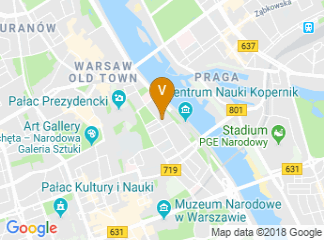 map of University of Warsaw Library