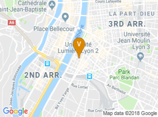 map of University of Lyon