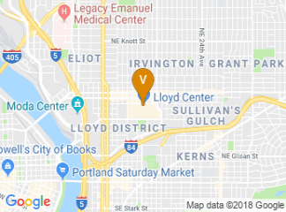 map of Lloyd Center